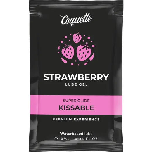 COQUETTE CHIC DESIRE - KUSSBARES SCHMIERMITTEL AUF ERDBEERWASSERBASIS TASCHE 10 ML