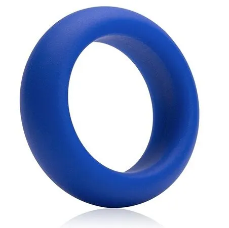 JE JOUE - BLAUER SILIKONRING - MINIMALE STRANGULATION