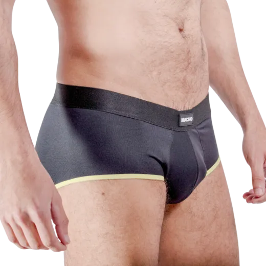 MACHO - MS24A KURZE DUNKELGELBE UNTERHOSE M