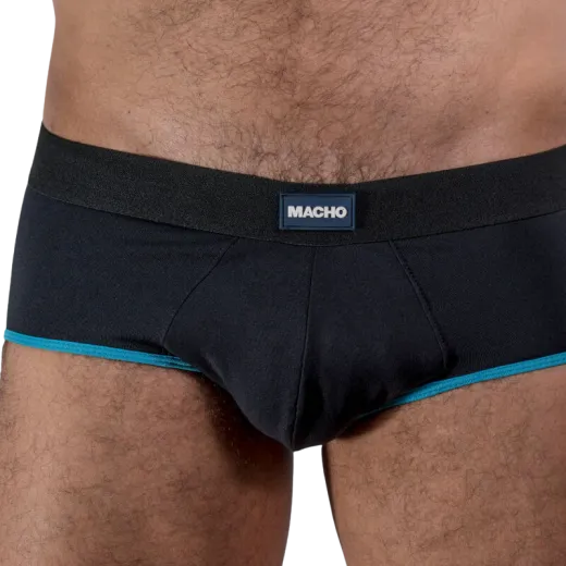 MACHO - MS24B KURZE UNTERHOSE DUNKELBLAU S