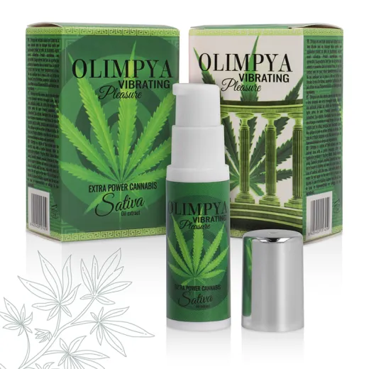 OLIMPYA - VIBRIERENDES VERGNÜGEN EXTRA SATIVA CANNABIS