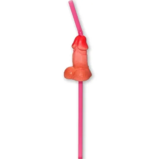 DIABLO PICANTE ? TASCHE MIT 5 NATÜRLICHEN STROHHALMEN FÜR GROSSE PENIS