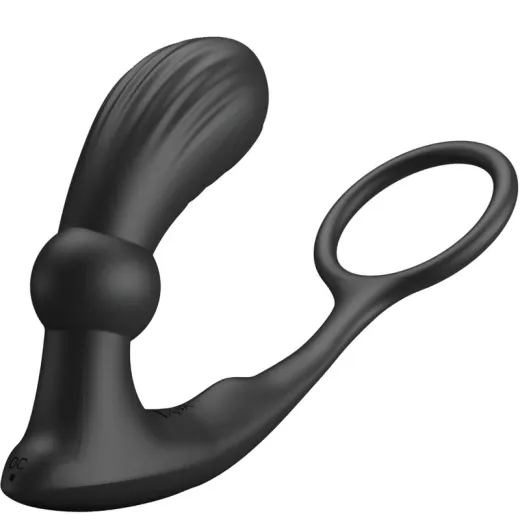 PRETTY LOVE - WARREN BLACK ANALRING & VIBRATOR