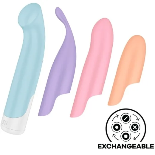 SATISFYER - G-SPOT WAVE 4 12 VIBRATIONSPROGRAMM VIBRATOR DUNKELGRAU