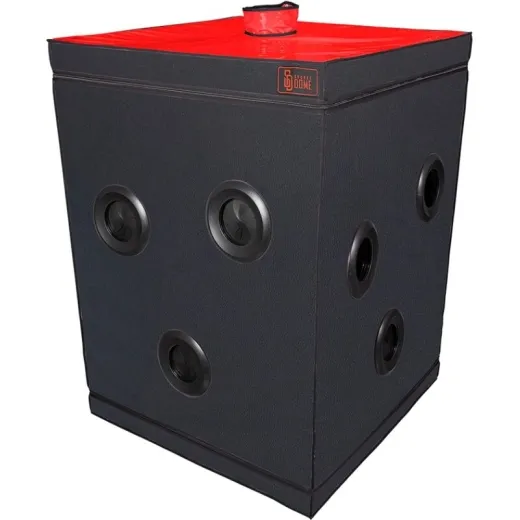 SECRET DOME - KINK CLUB CABIN SCANDALE SCHWARZ & ROT