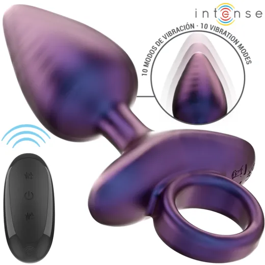 INTENSE - MICHAEL VIBRIERENDER ANALSTECKER MODELL 2 FERNBEDIENUNG