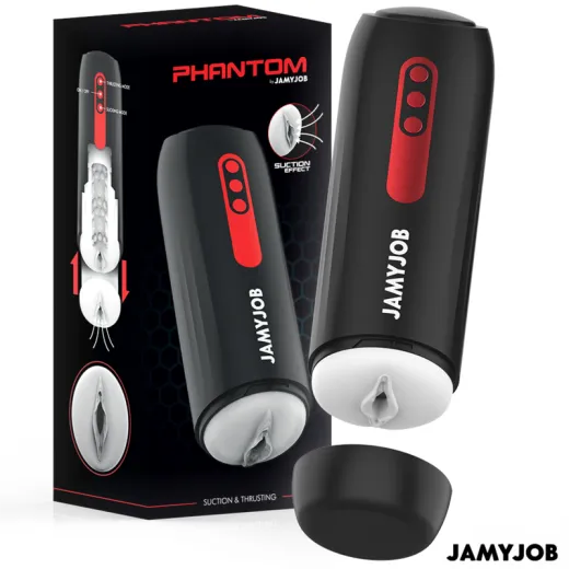 JAMYJOB - PHANTOM AUTOMATISCHER VAGINA-MASTURBATOR 5 MODI STIMULIERENDE WELLEN UND STOSS