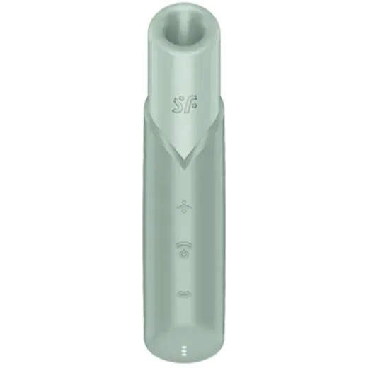 SATISFYER - NAUGHTY KISS WAVE KLITORIS-STIMULATOR AQUAMARIN