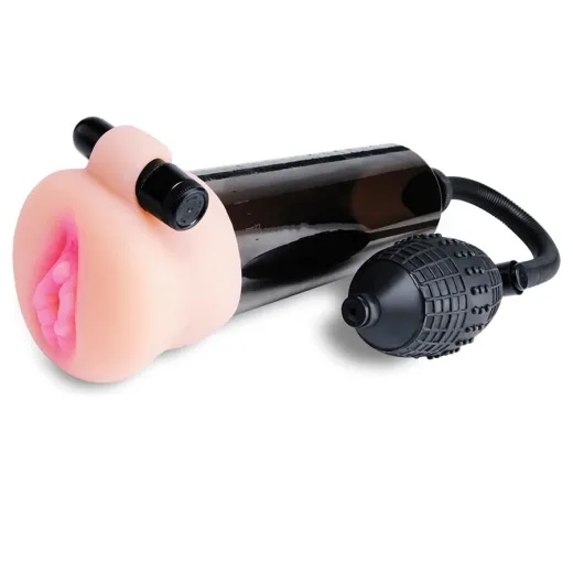 PUMP WORX – STIMULIERENDE WELLENPUMPE MIT MASTURBATOR