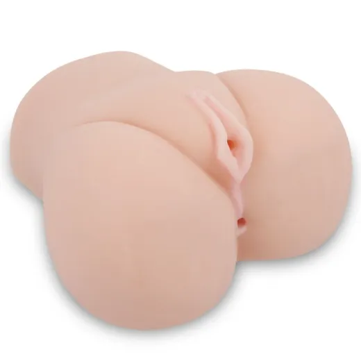 CRAZY BULL - REALISTISCHE VAGINA UND ANUS MIT VIBRATIONSPOSITION 8