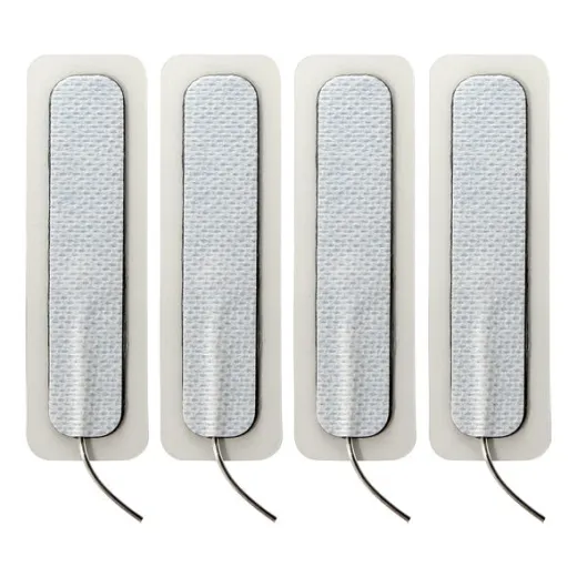 ELECTRASTIM - 4 X LANGE SELBSTKLEBENDE PADS 1.5 CM X 7.5 CM