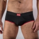 MACHO - MS24R KURZE UNTERHOSE DUNKELROT XL