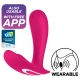 SATISFYER - TOP SECRET VIBRATOR ROSA