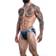 CUT4MEN - JOCKSTRAP DESIRE BLAUES KUNSTLEDER XL