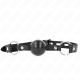 KINK - SCHWARZER TPE-BALL 4 CM Knebel 60 x 2 CM