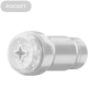 KIIROO - FEEL POCKET STROKER KRISTALL VON KIIROO TRANSPARENT