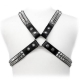 LEATHER BODY - PYRAMID-STIFT-HARNESS