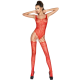 PASSION - WOMAN BS034 ROTER BODYSTOCKING, EINE GRÖSSE
