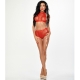 ME-SEDUCE - MONA SET ROT L/XL