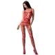 PASSION - WOMAN BS058 ROTER BODYSTOCKING, EINE GRÖSSE
