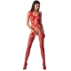 PASSION - WOMAN BS059 ROTER BODYSTOCKING, EINE GRÖSSE