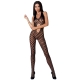 PASSION - WOMAN BS065 BODYSTOCKING SCHWARZ EINE GRÖSSE