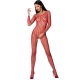 PASSION - WOMAN BS068 ROTER BODYSTOCKING, EINE GRÖSSE