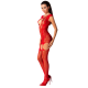 PASSION - WOMAN BS082 ROTER BODYSTOCKING, EINE GRÖSSE