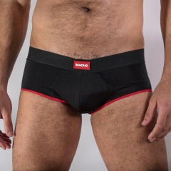 MACHO - MS24R KURZE UNTERHOSE DUNKELROT XL