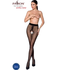 PASSION - TIOPEN 018 SCHWARZE STRUMPFHOSE 3/4 20 DEN