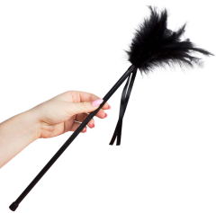 SECRETPLAY - SCHWARZE FEDERN 40 CM