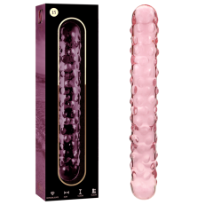 NEBULA SERIES BY IBIZA - MODELL 15 DILDO BOROSILIKATGLAS ROSA 18.5 CM -O- 3 CM