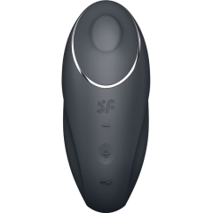 SATISFYER - TAP & CLIMAX 1 AUFLEGVIBRATOR SCHWARZ