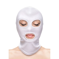 NS NOVELTIES - FETISH & FASHION AUGEN- UND MUNDMASKE NYLON WEISS